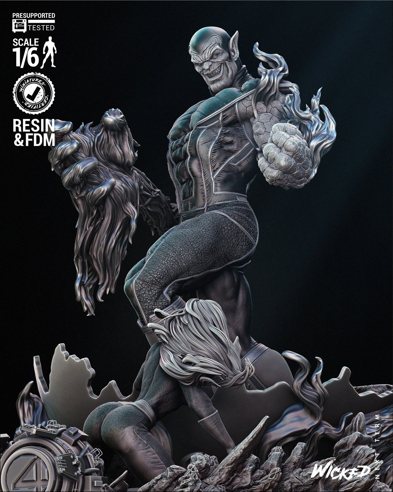 Super Skrull Diorama - Image 3