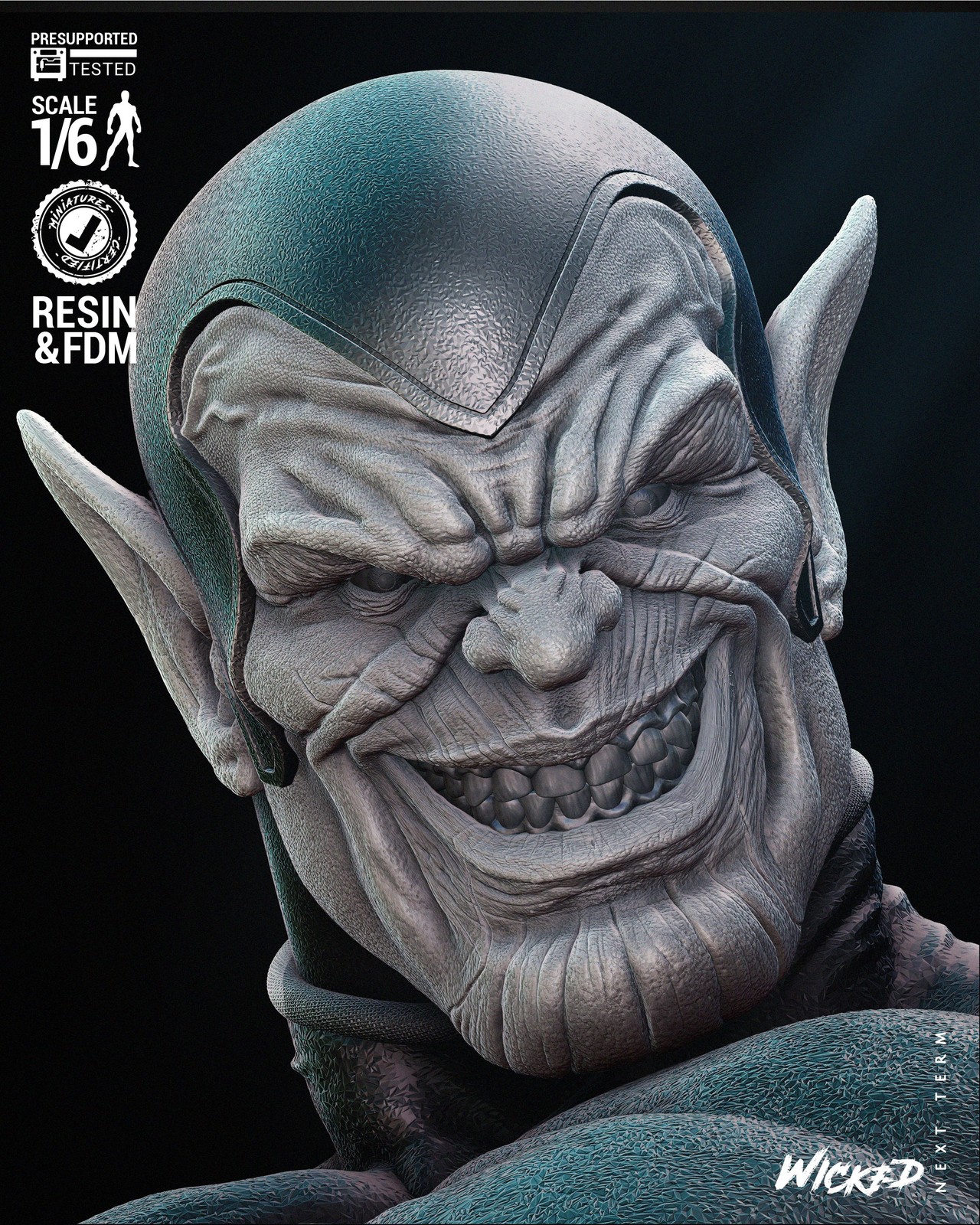 Super Skrull Diorama - Image 5