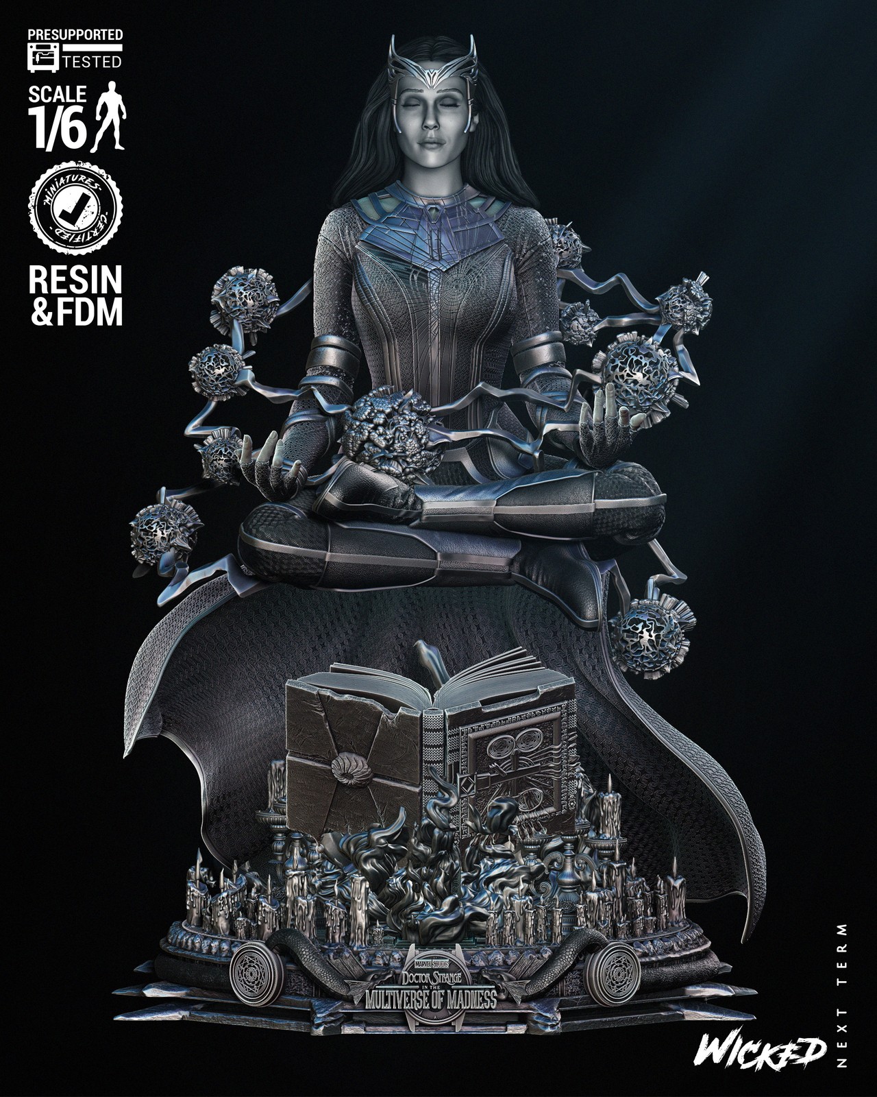 Scarlet Witch Second Sculpture