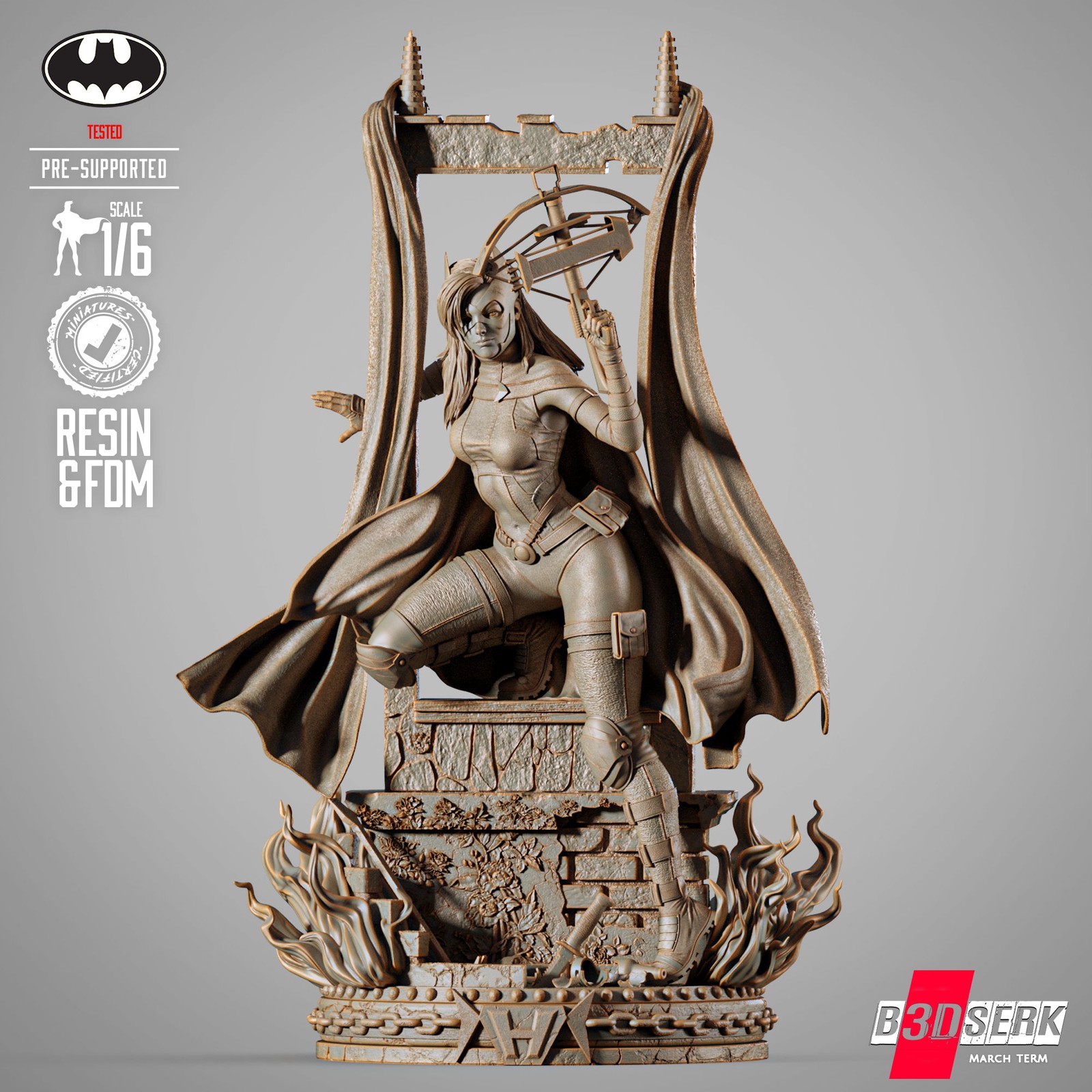 The Huntress Sculpture