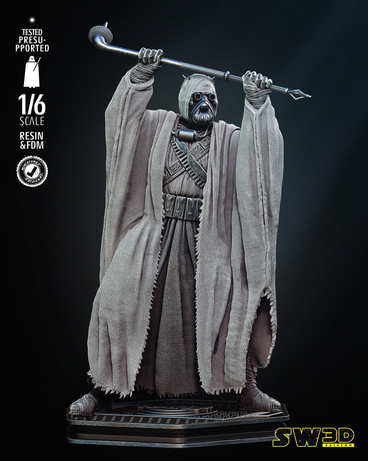 Droid Tusken Sculpture - Image 2