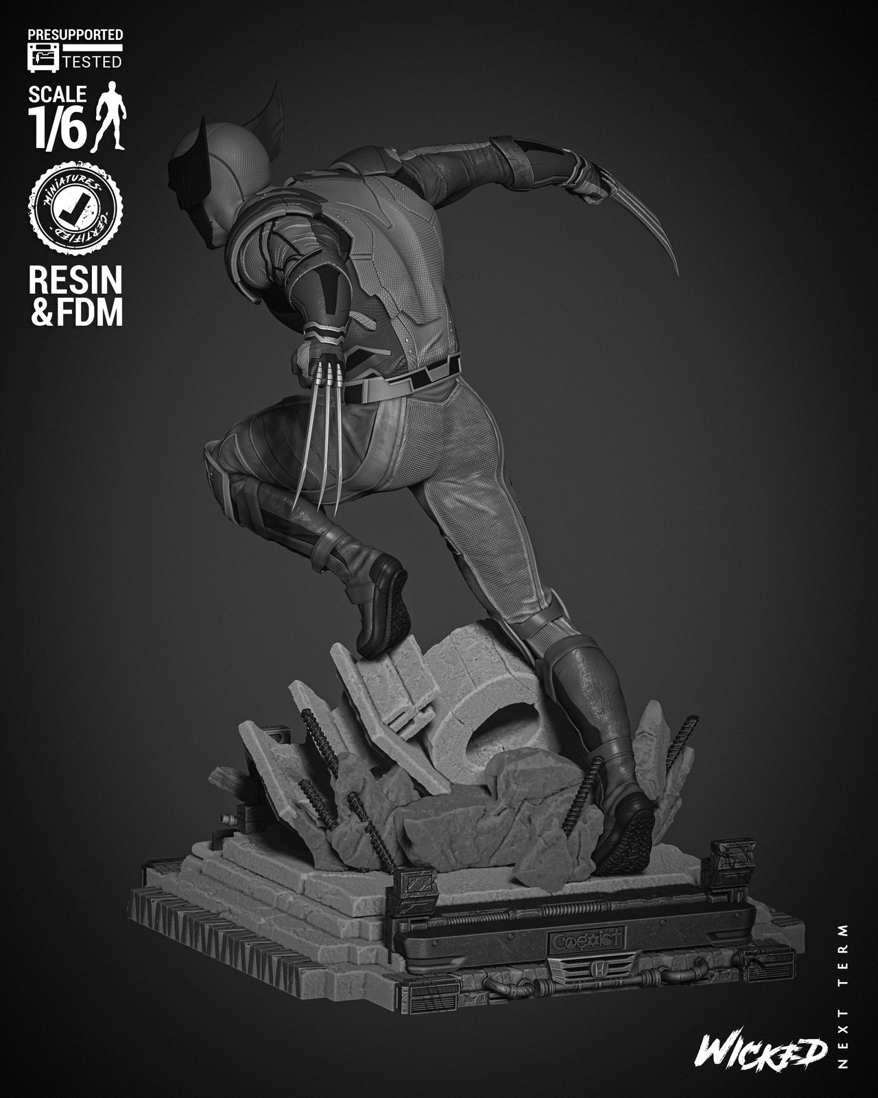 Wolverine 2024 Sculpture - Image 4