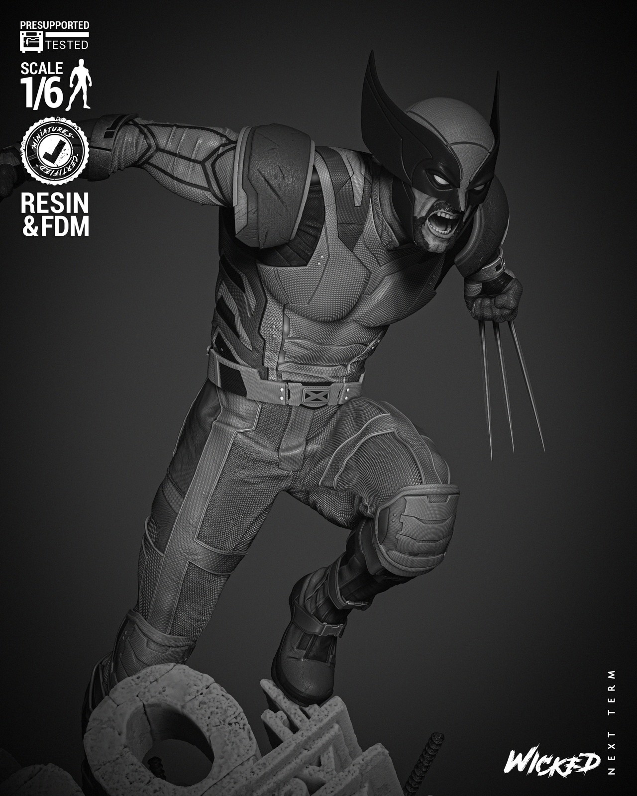 Wolverine 2024 Sculpture - Image 5