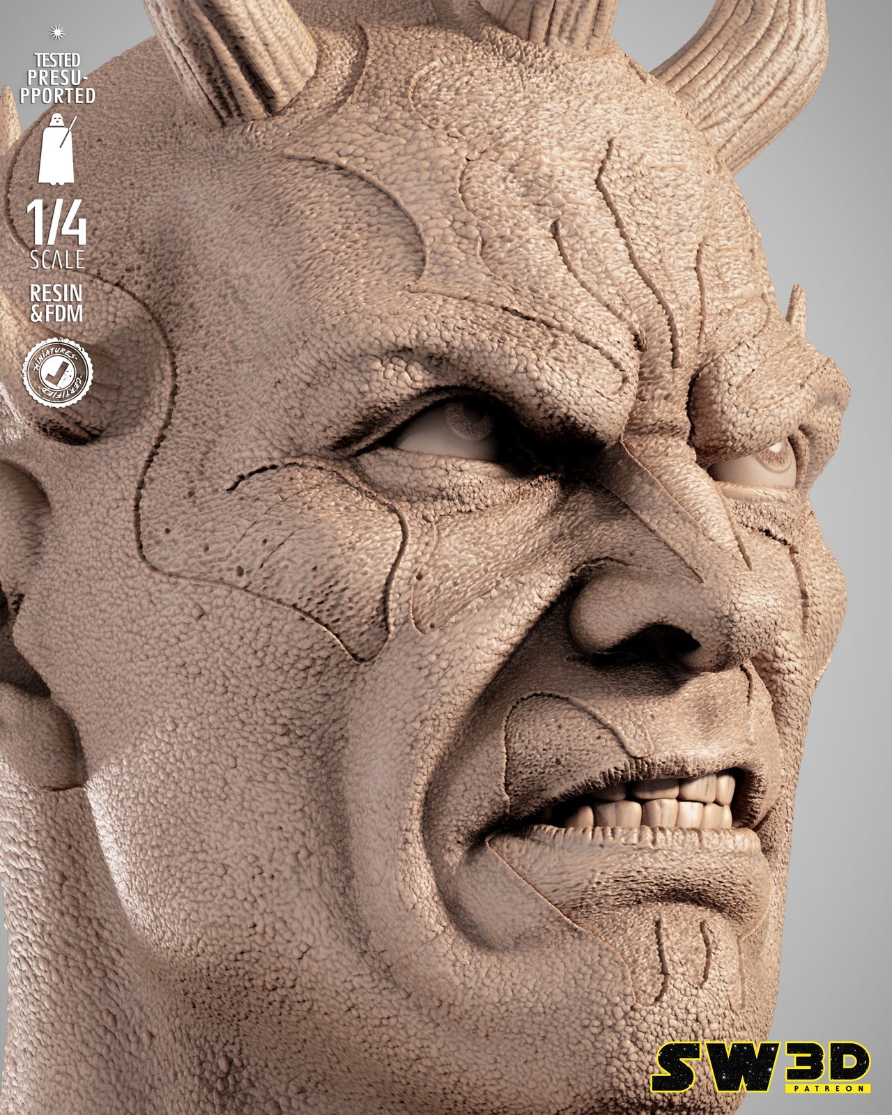 Savage Opress Portrait Bust - Image 5