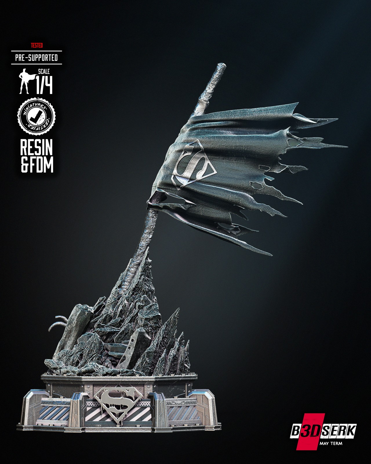 Steel Tomb Of Superman