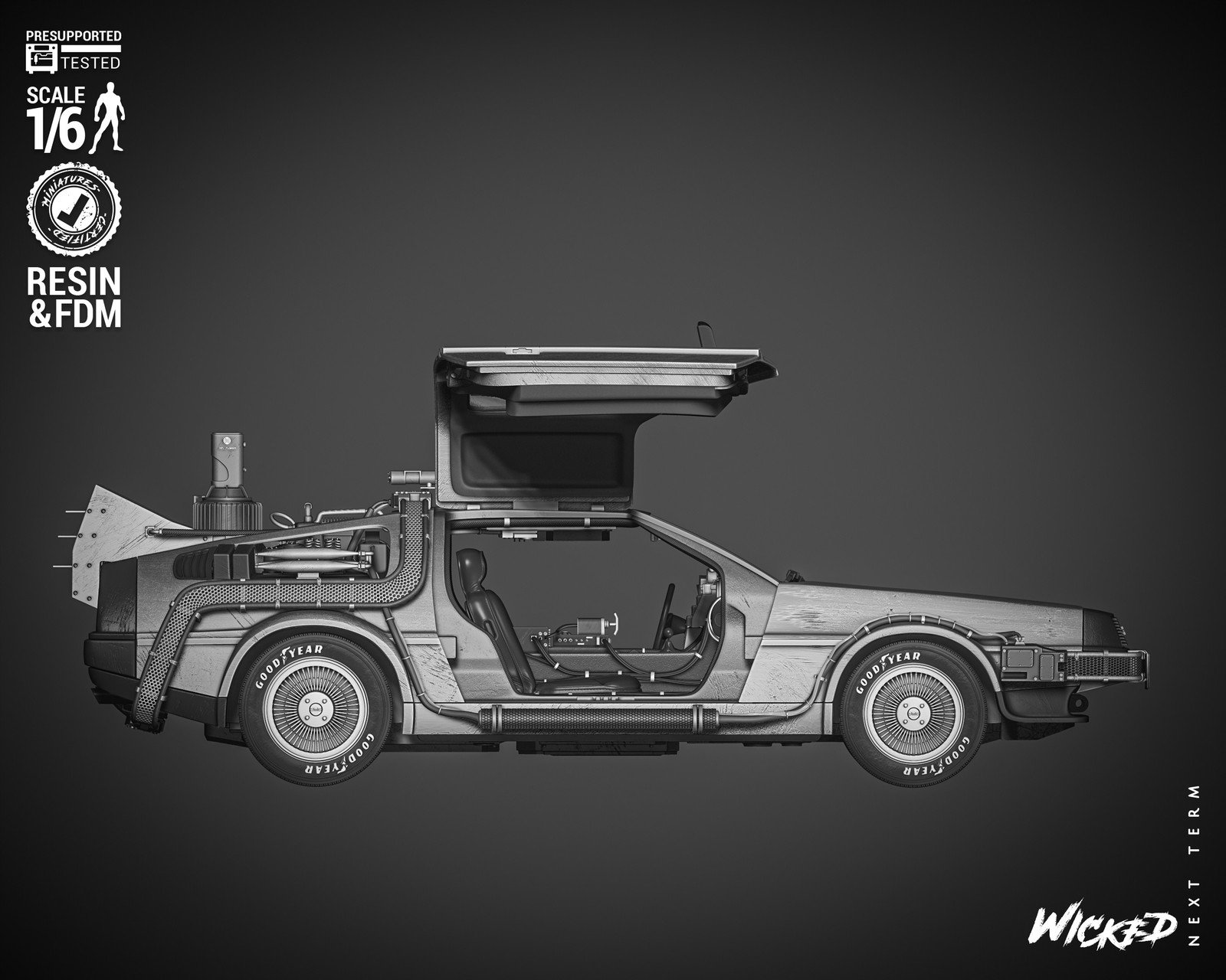 DeLorean Sculpture - Image 3