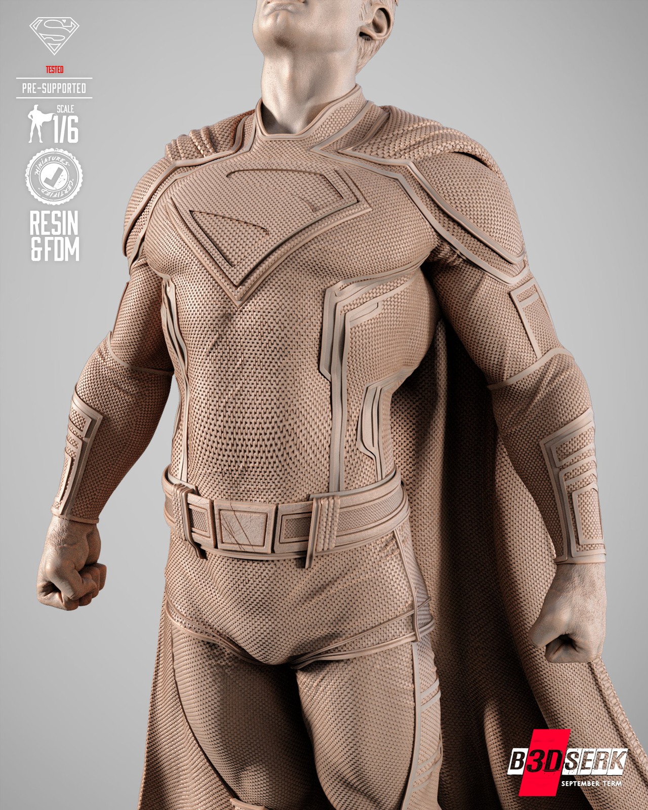 Superman James Gunn Sculpture - Image 5