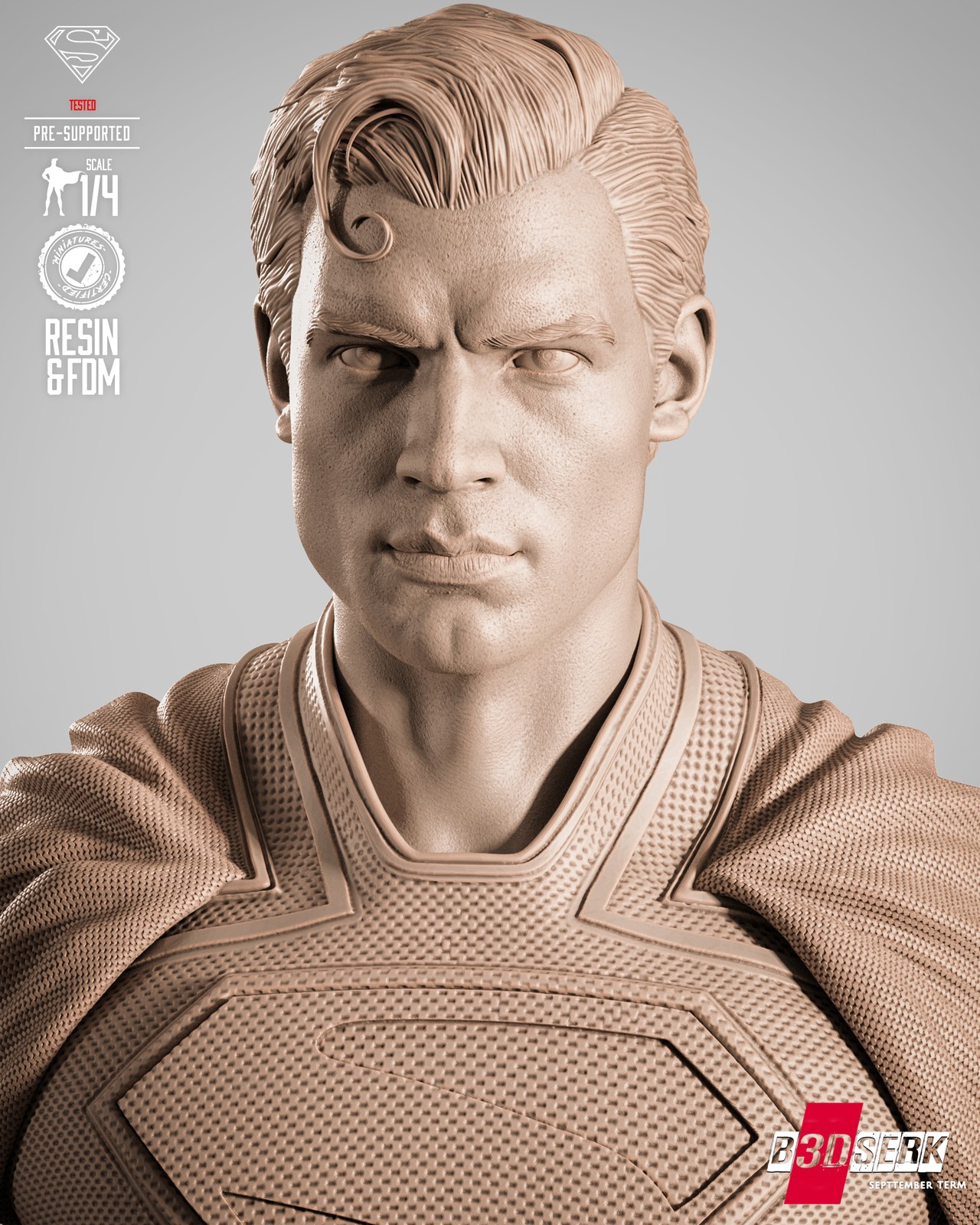 Superman James Gunn Portrait Bust - Image 3