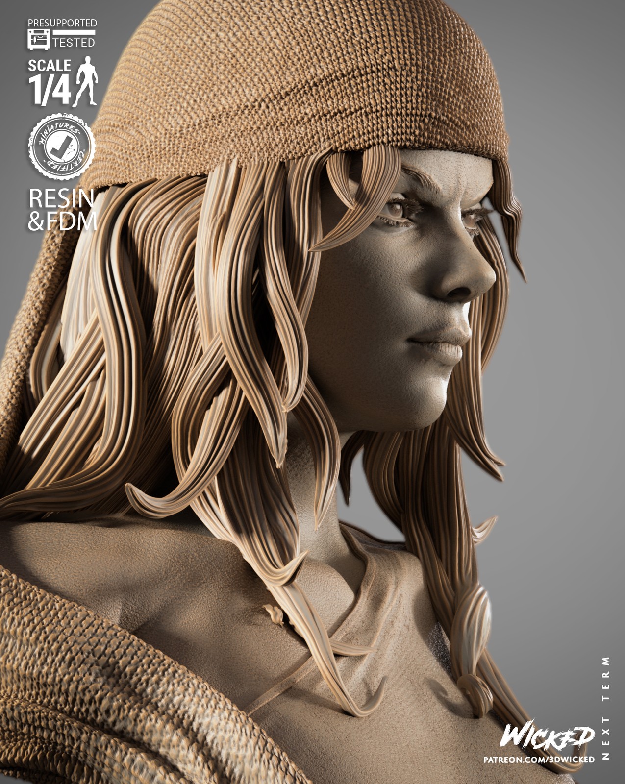 Electra Portrait Bust - Image 5