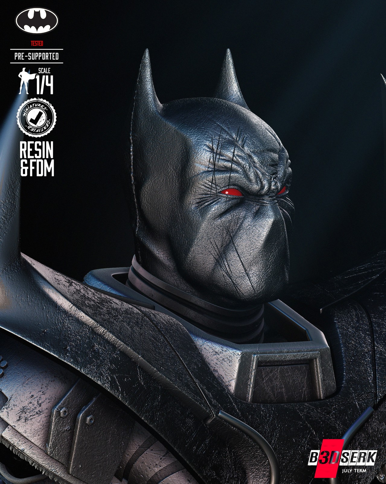 Batman Knightfall Bust Portrait - Image 5