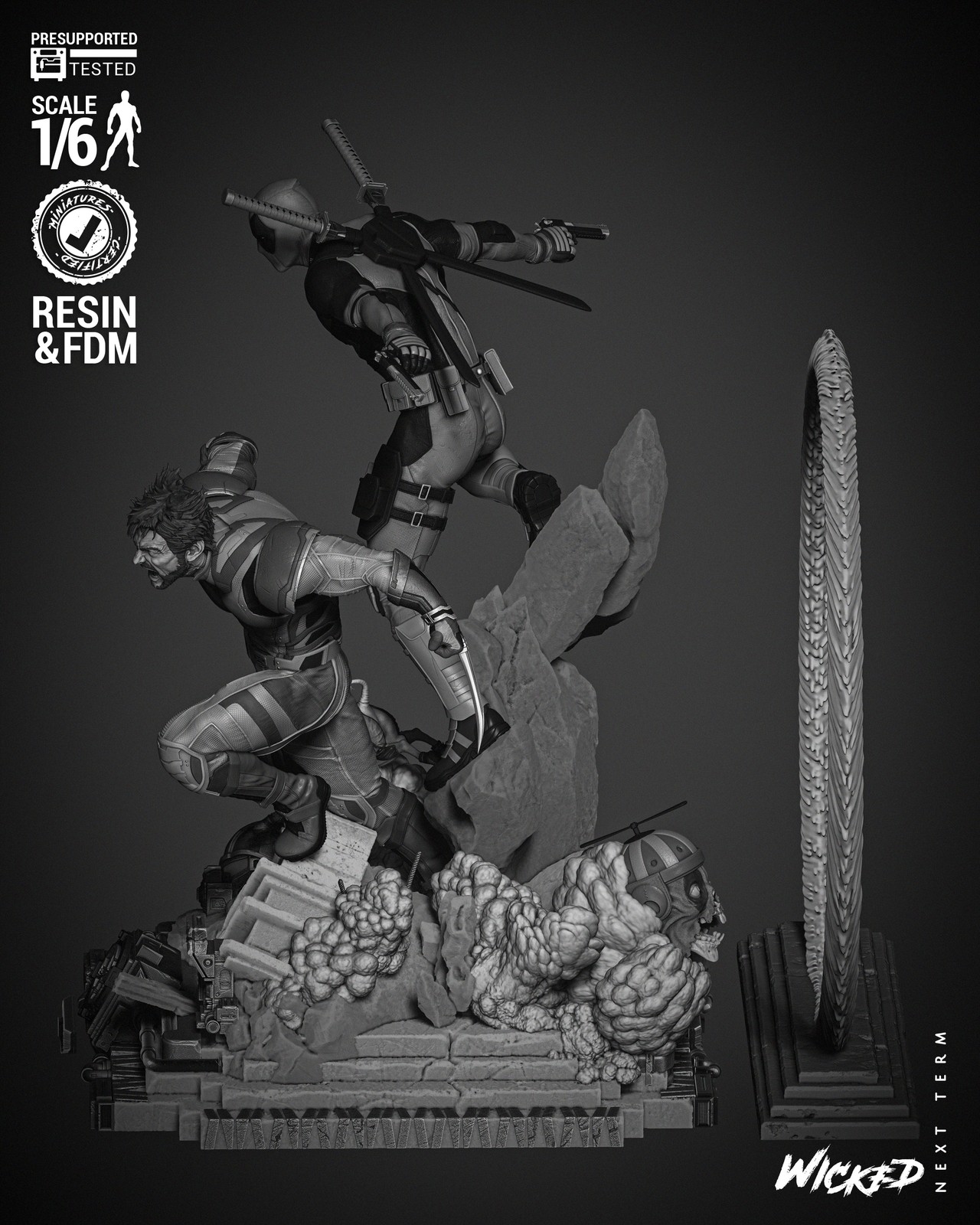 Deadpool and Wolverine Diorama - Image 3