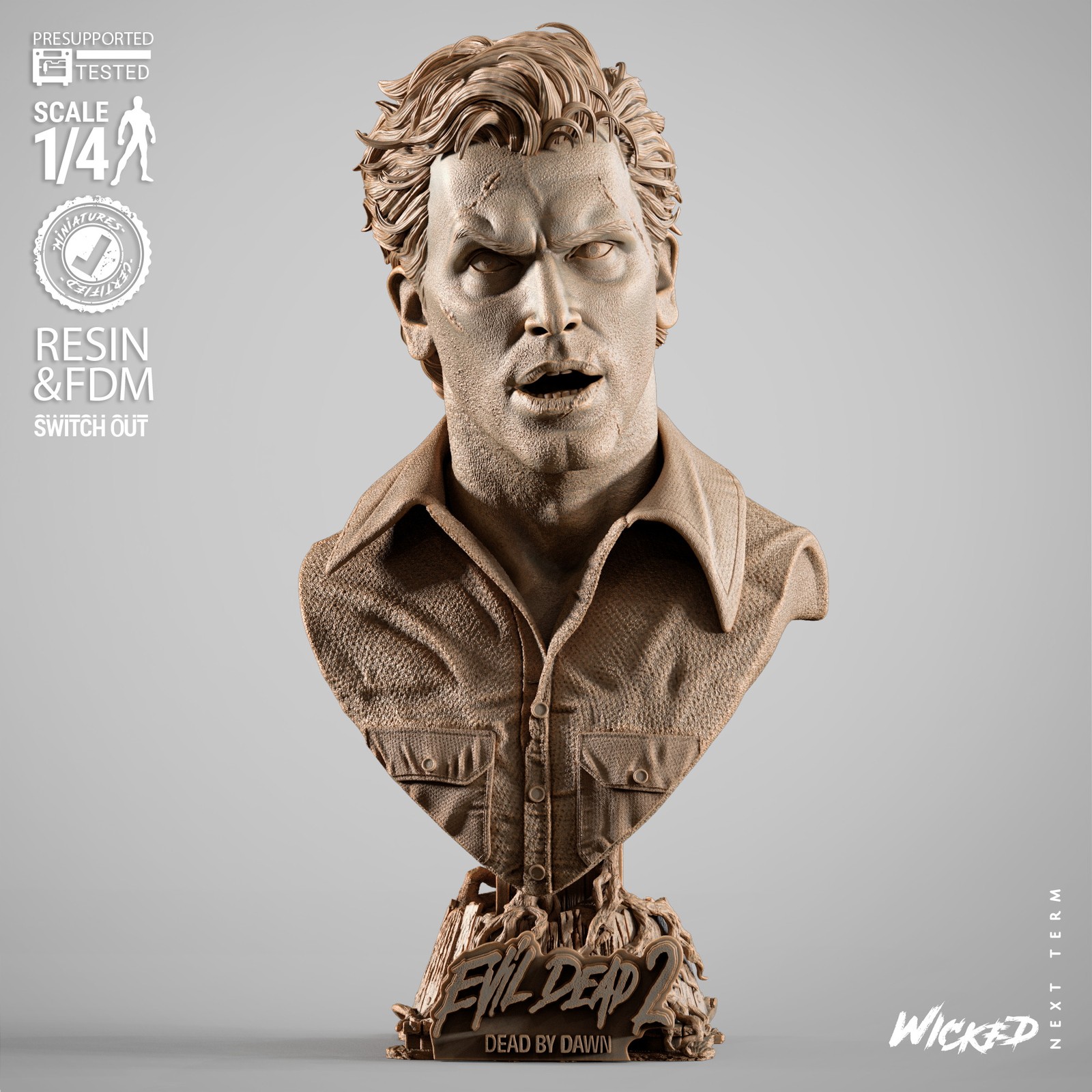 Ash Portrait Bust - Image 2