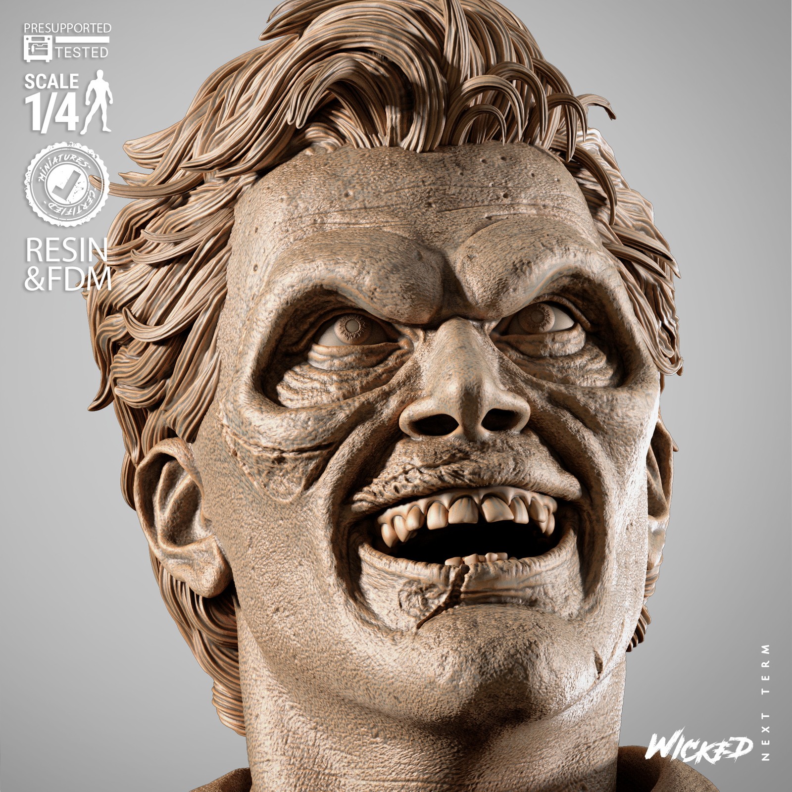 Ash Portrait Bust - Image 3