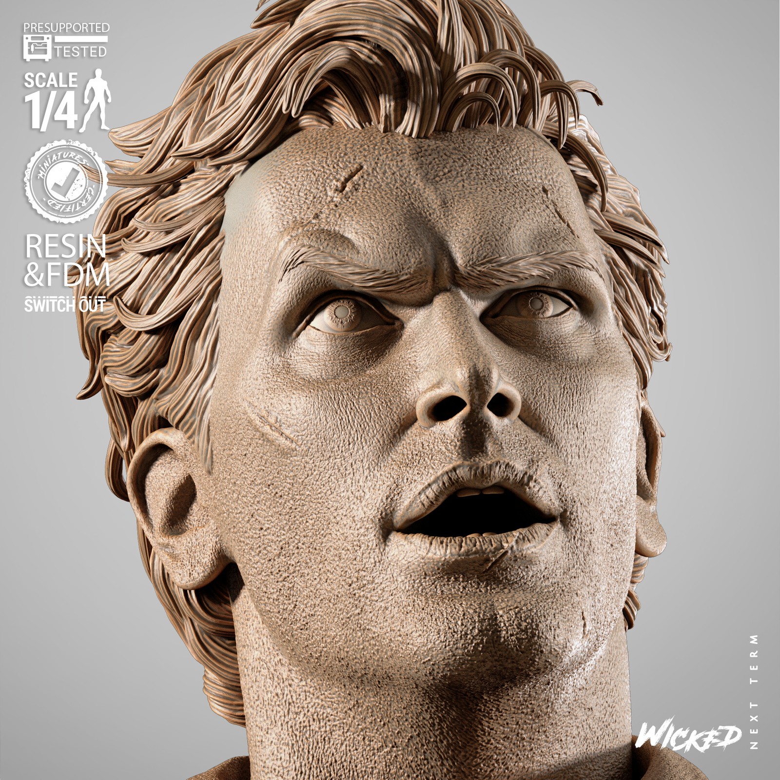 Ash Portrait Bust - Image 4