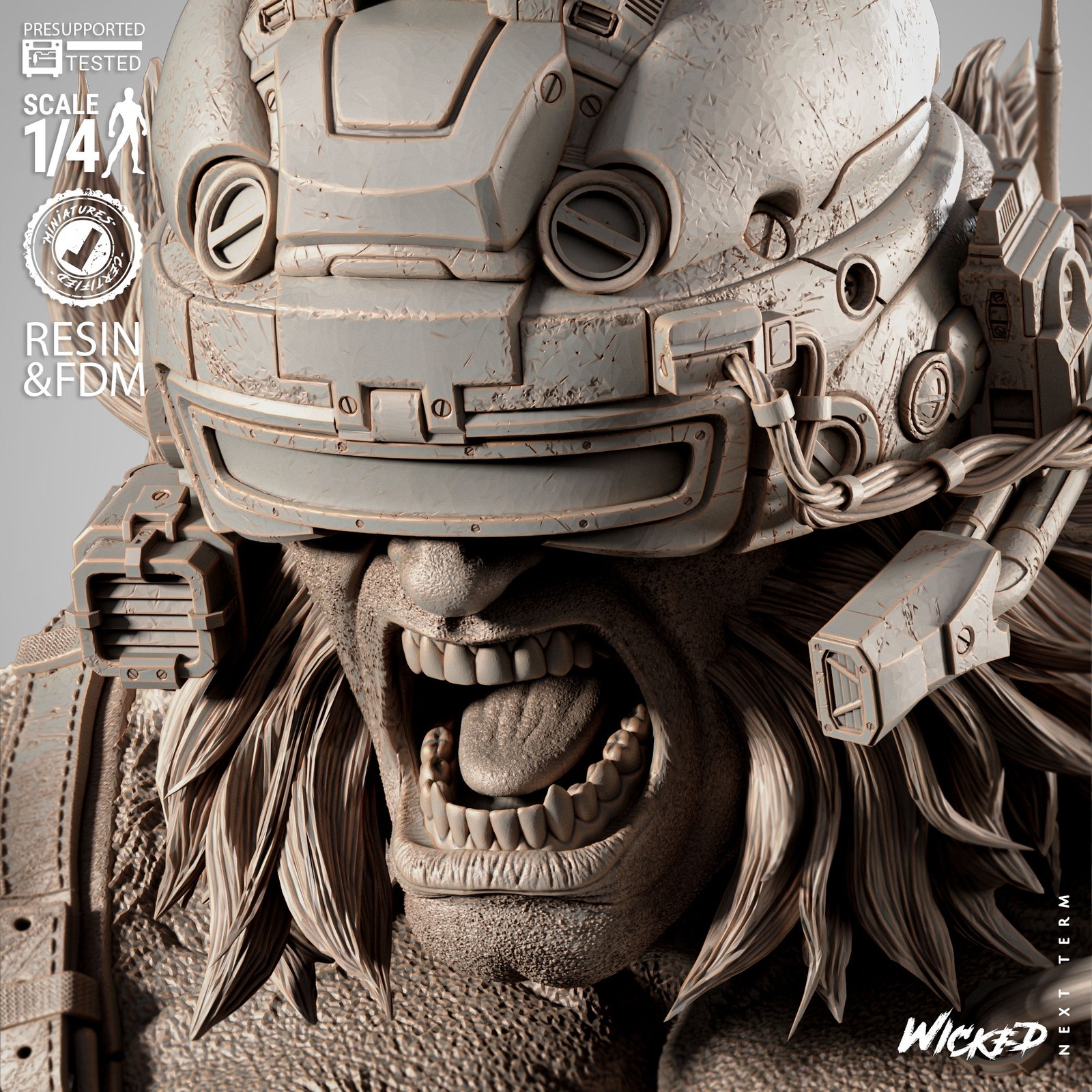 Weapon X 2025 Portrait Bust - Image 4