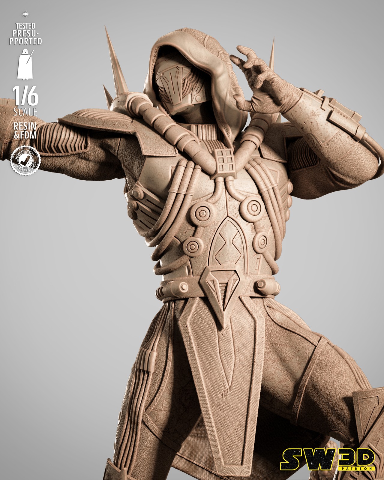 Darth Marr Sculpture - Image 3
