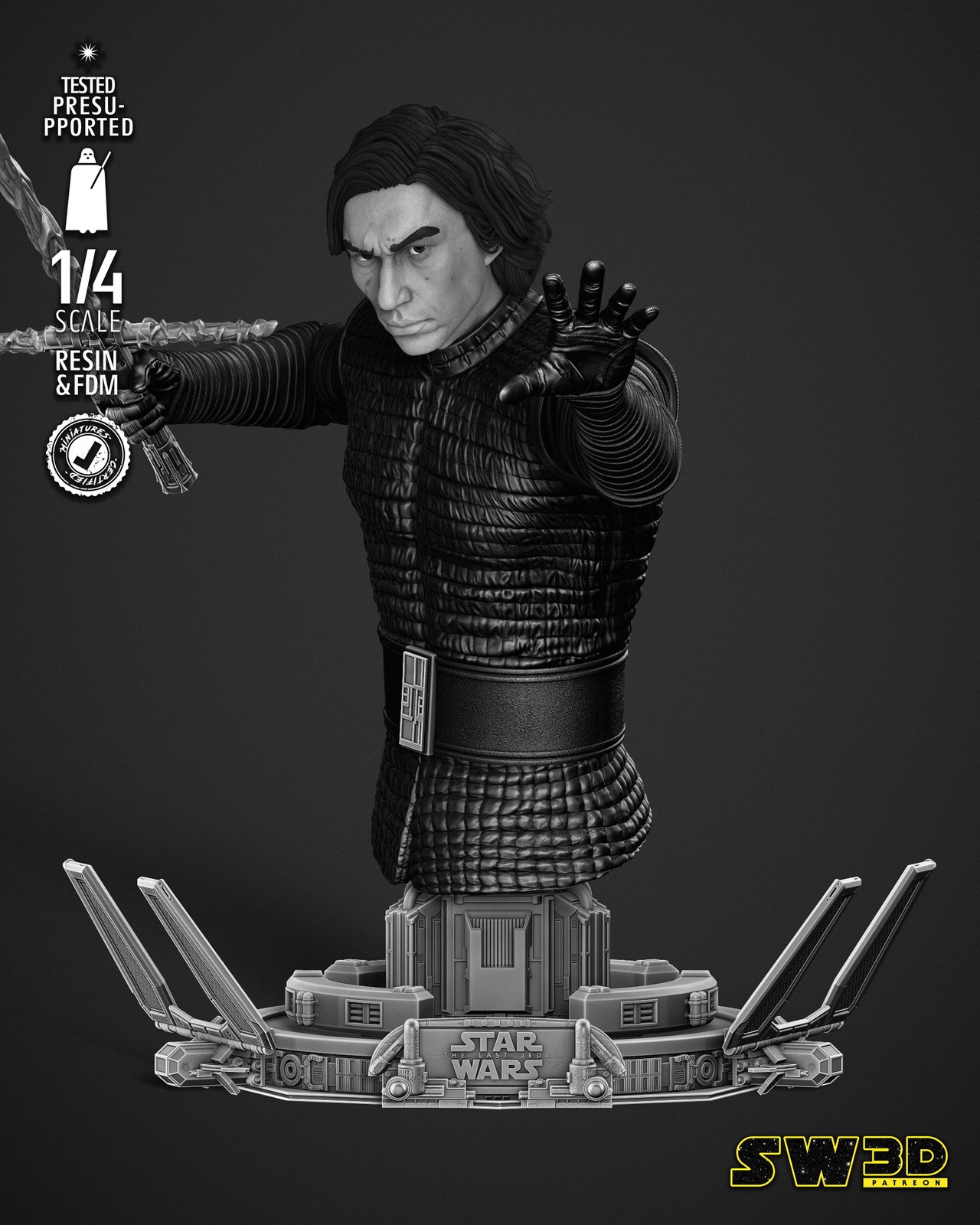 Kylo Ren Bust