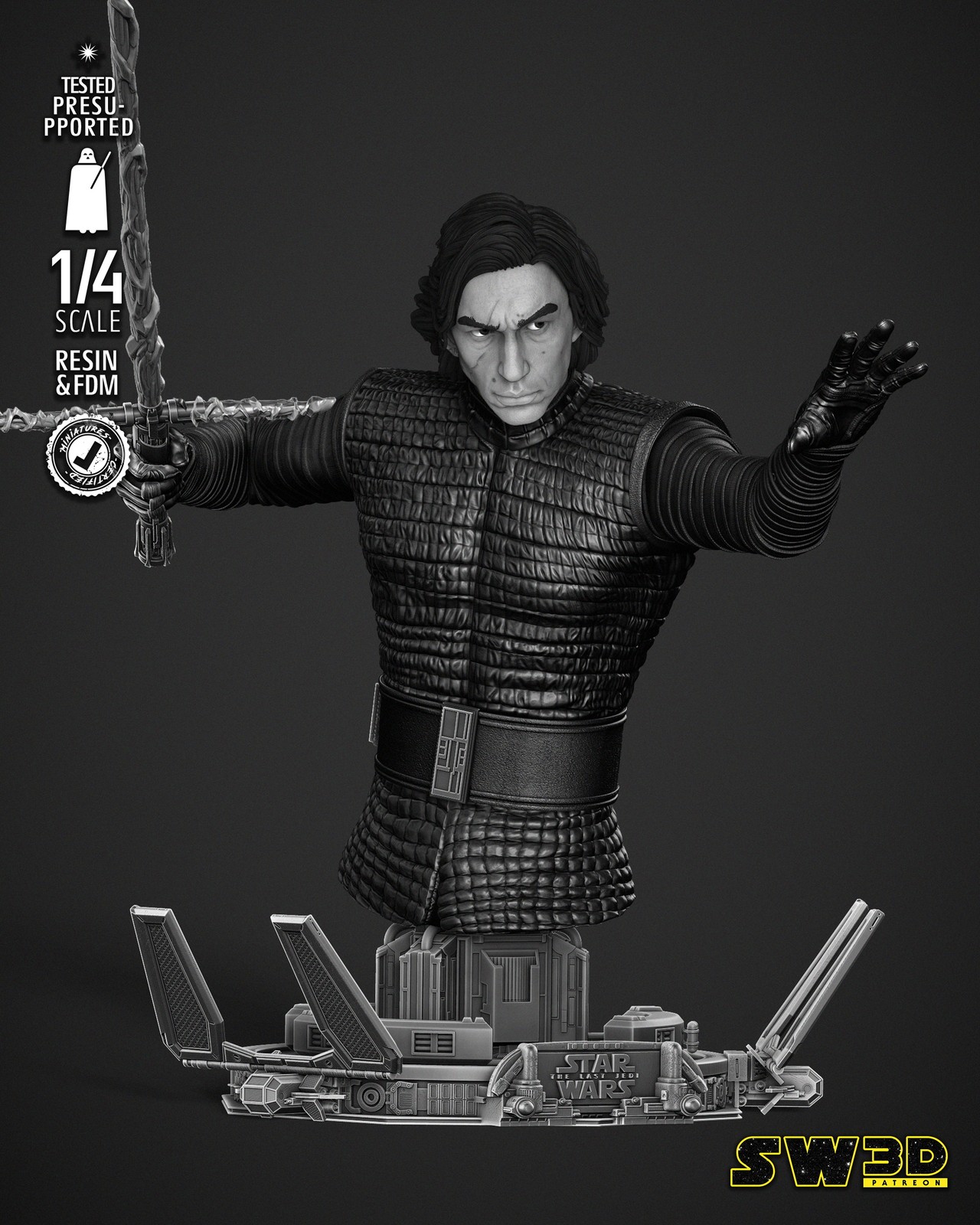 Kylo Ren Bust - Image 2