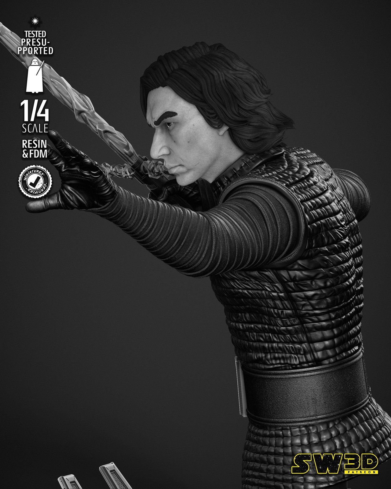 Kylo Ren Bust - Image 3