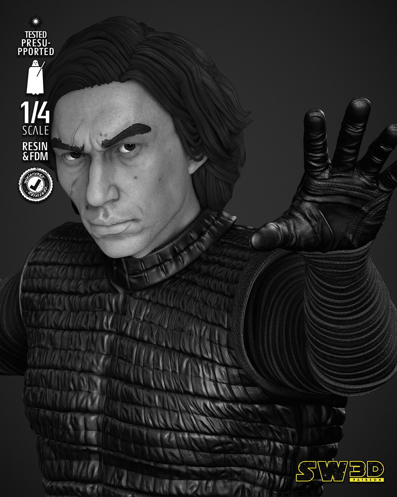 Kylo Ren Bust - Image 4