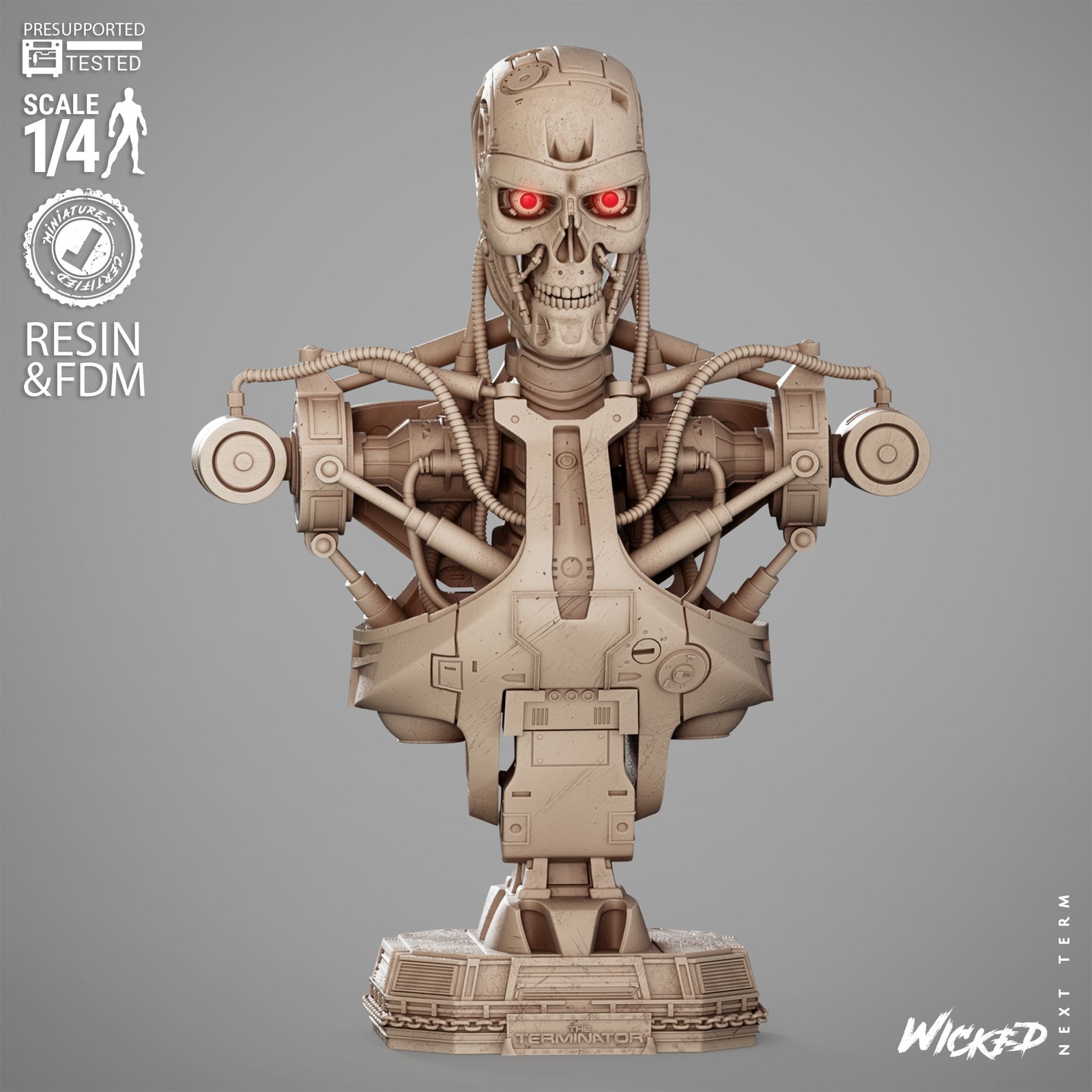 T-800 The Terminator - Bust