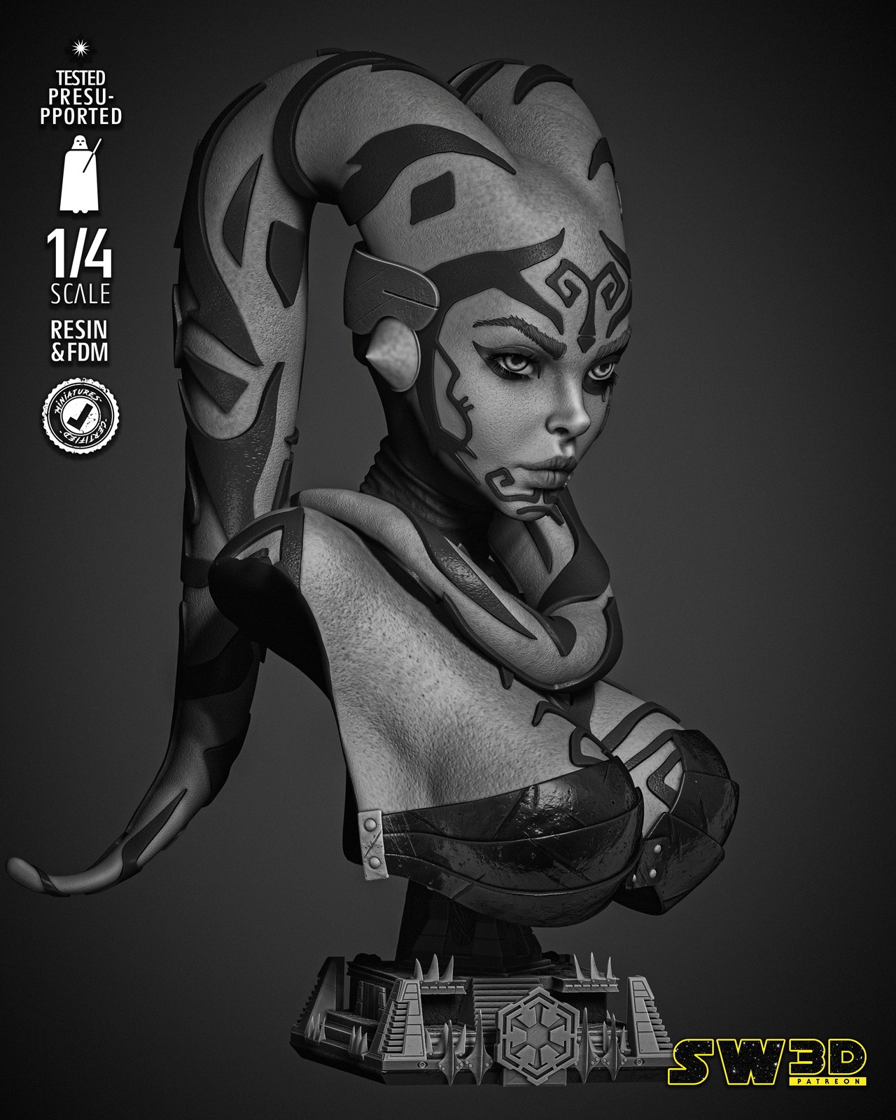 Darth Talon Portrait Bust - Image 2