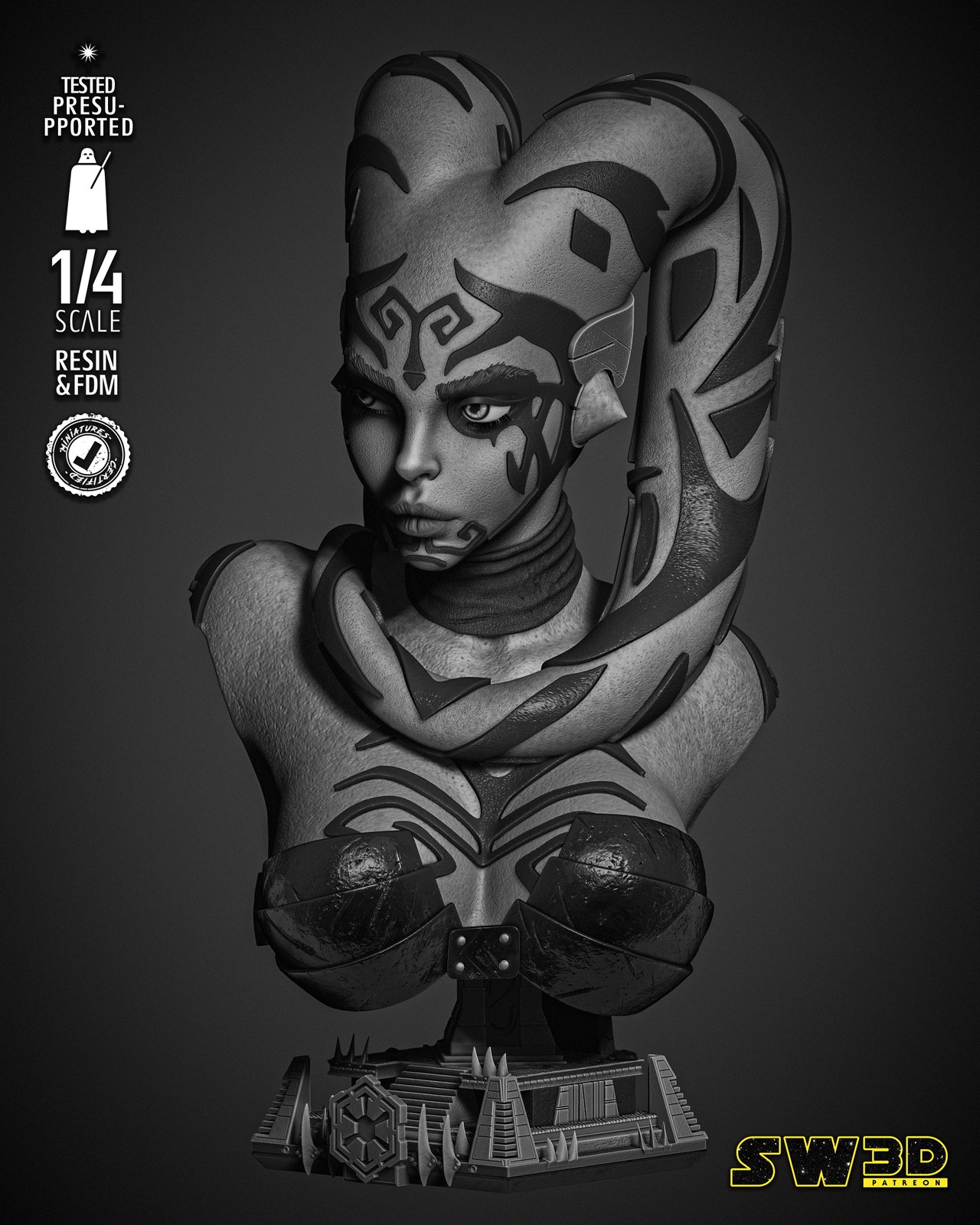 Darth Talon Portrait Bust - Image 3