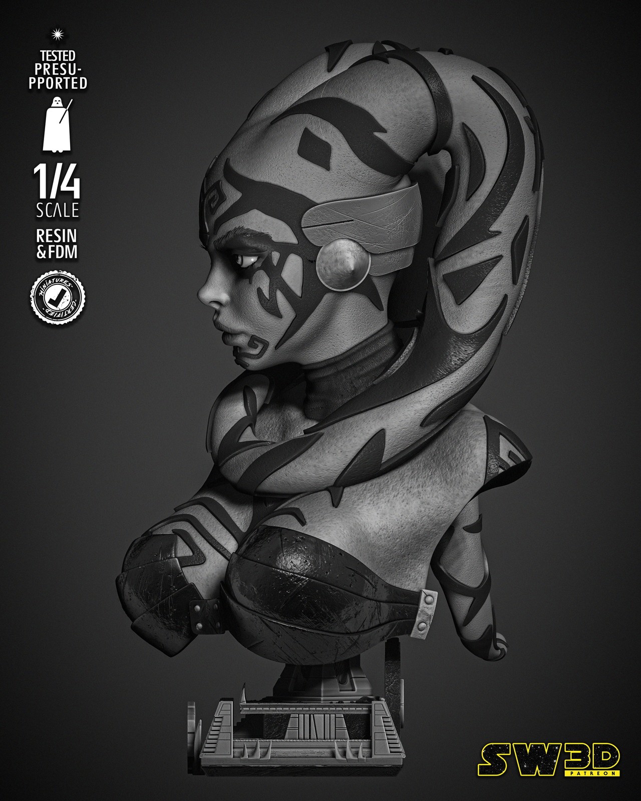 Darth Talon Portrait Bust - Image 4