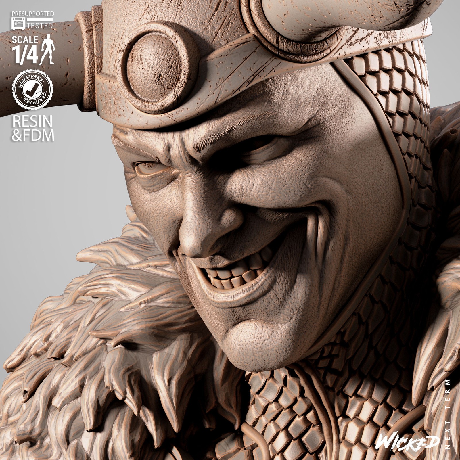 Loki 2025 Portrait Bust - Image 3