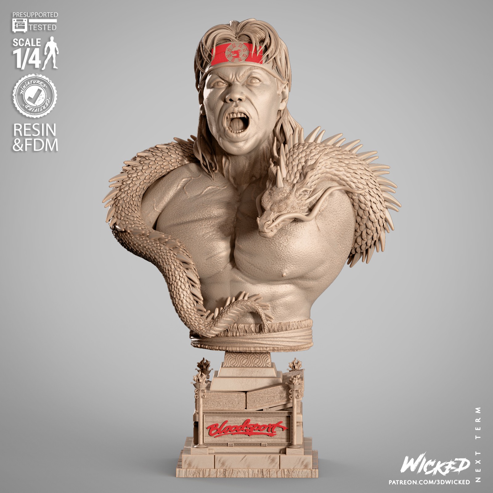 Chong Li Portrait Bust