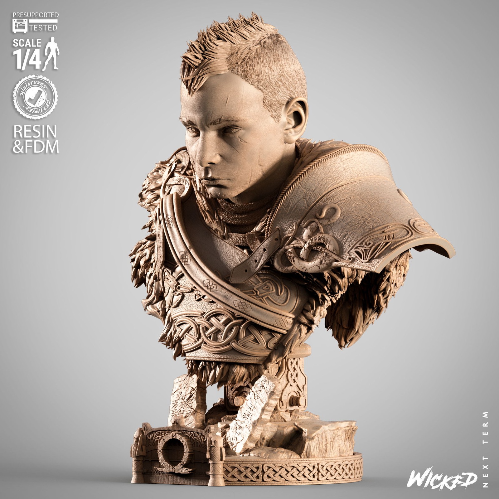 Atreus Portrait Bust - Image 3