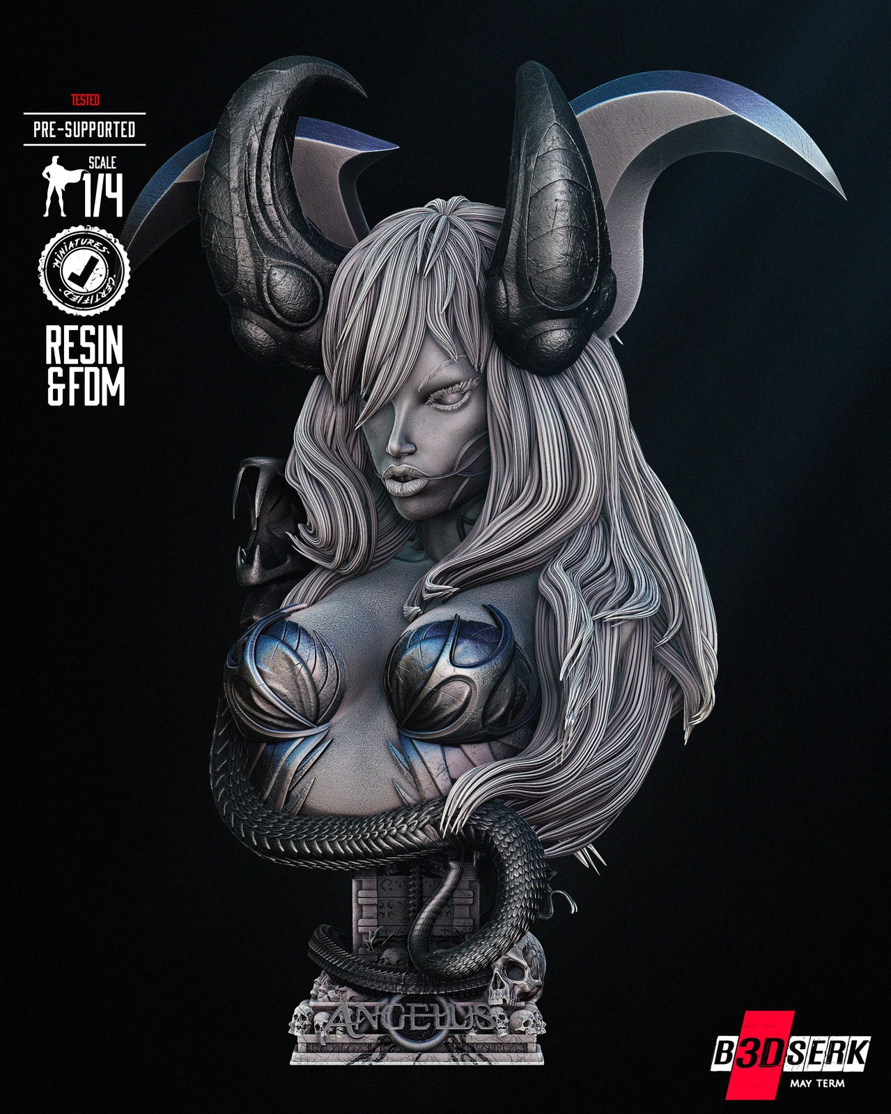 Angelus Bust Portrait