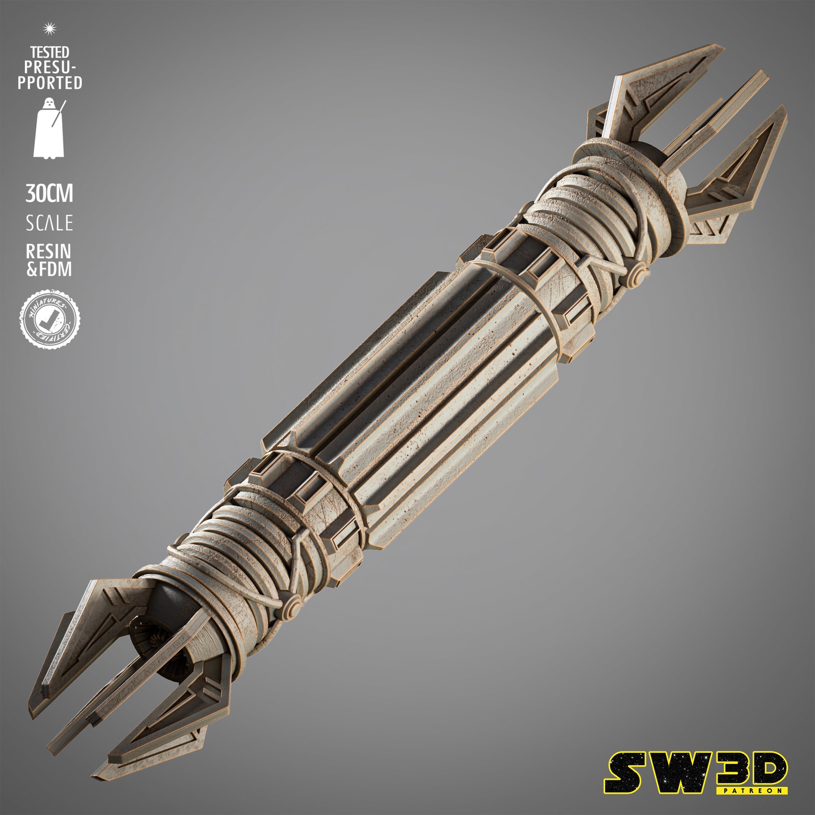 Exar Kun Lightsaber Bust - Image 3