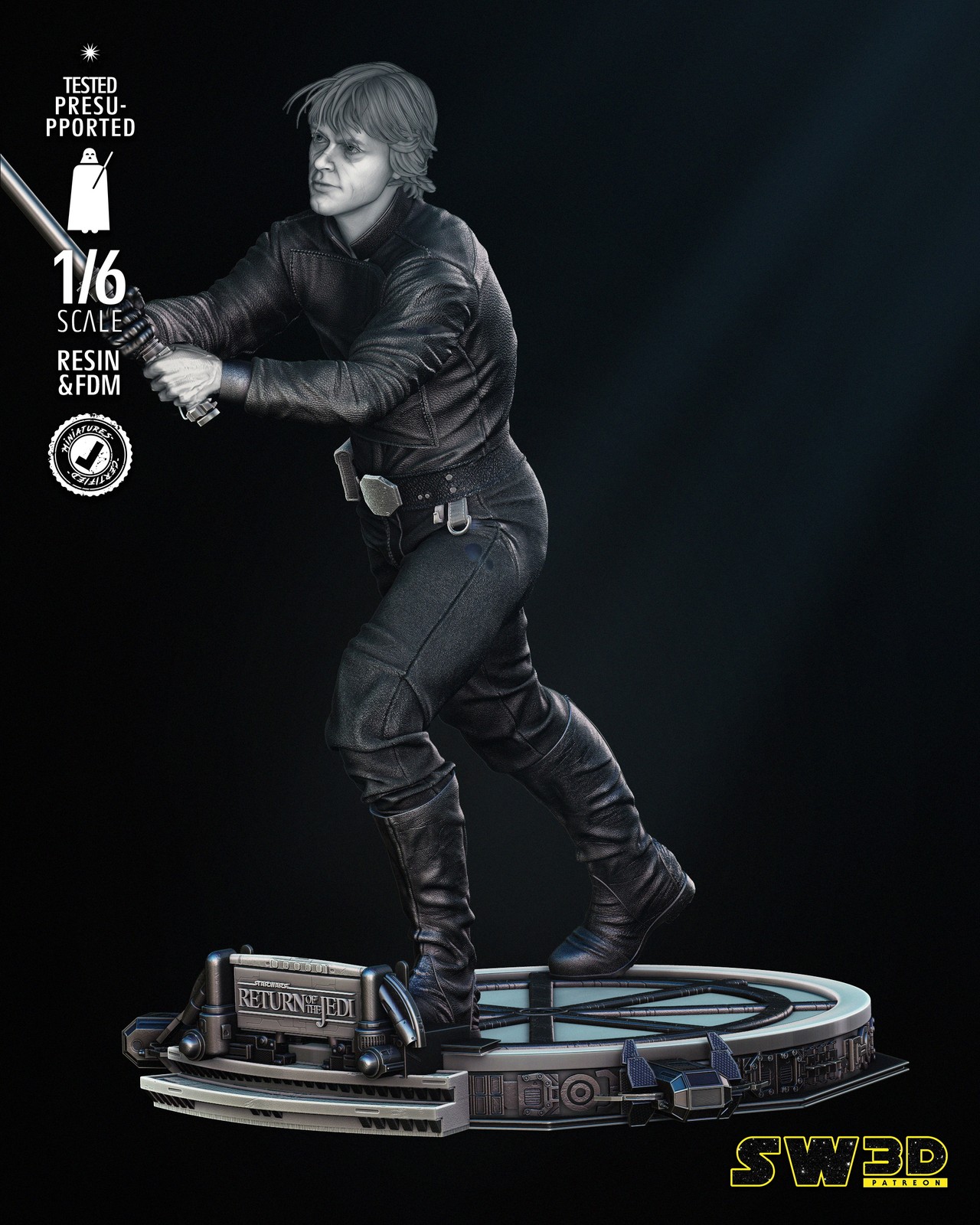 Luke Skywalker Sculpture - Image 2