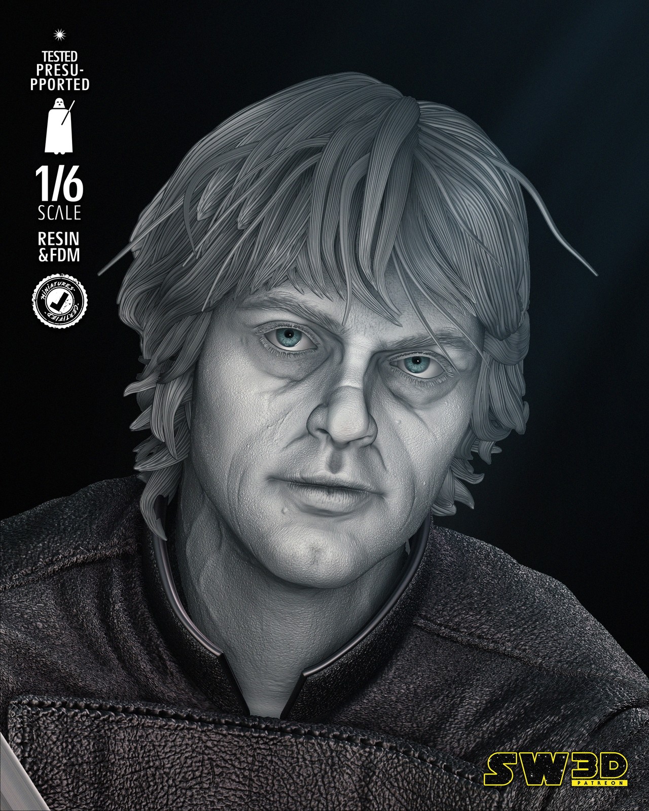 Luke Skywalker Sculpture - Image 5