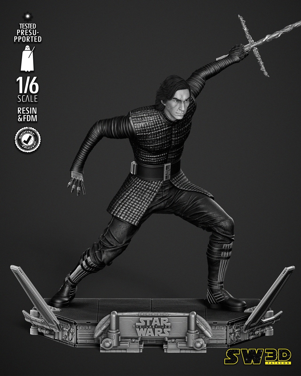 Kylo Ren Sculpture