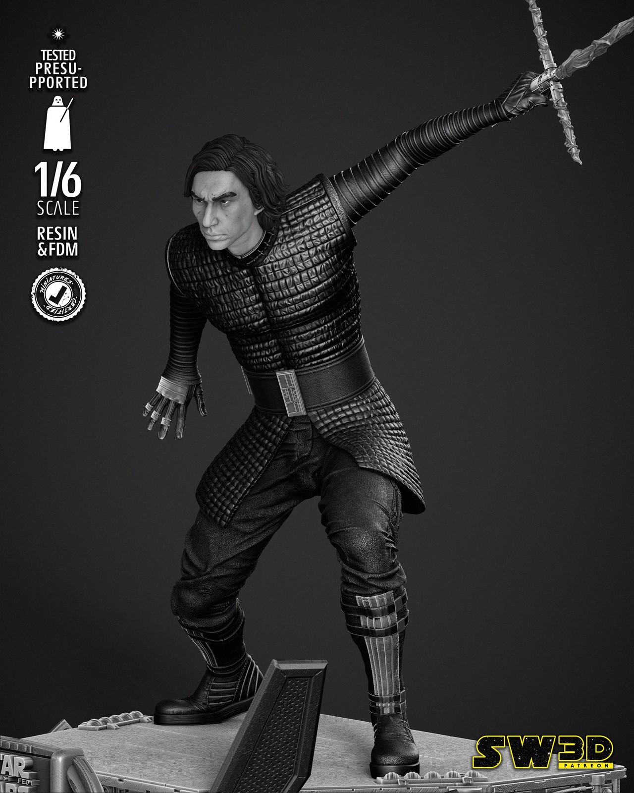Kylo Ren Sculpture - Image 2