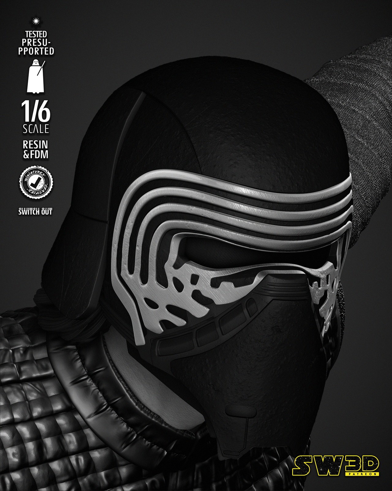 Kylo Ren Sculpture - Image 5