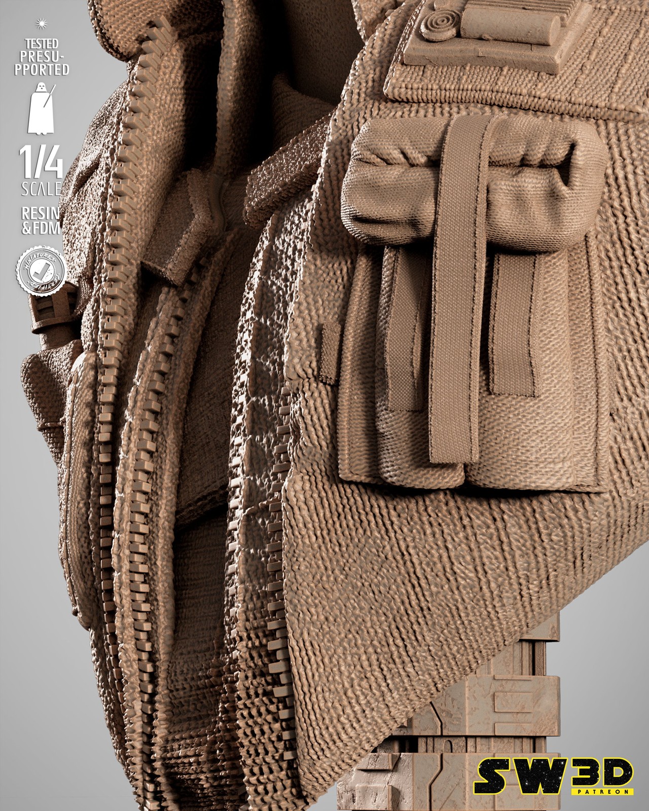 Cassian Andor Portrait Bust - Image 5