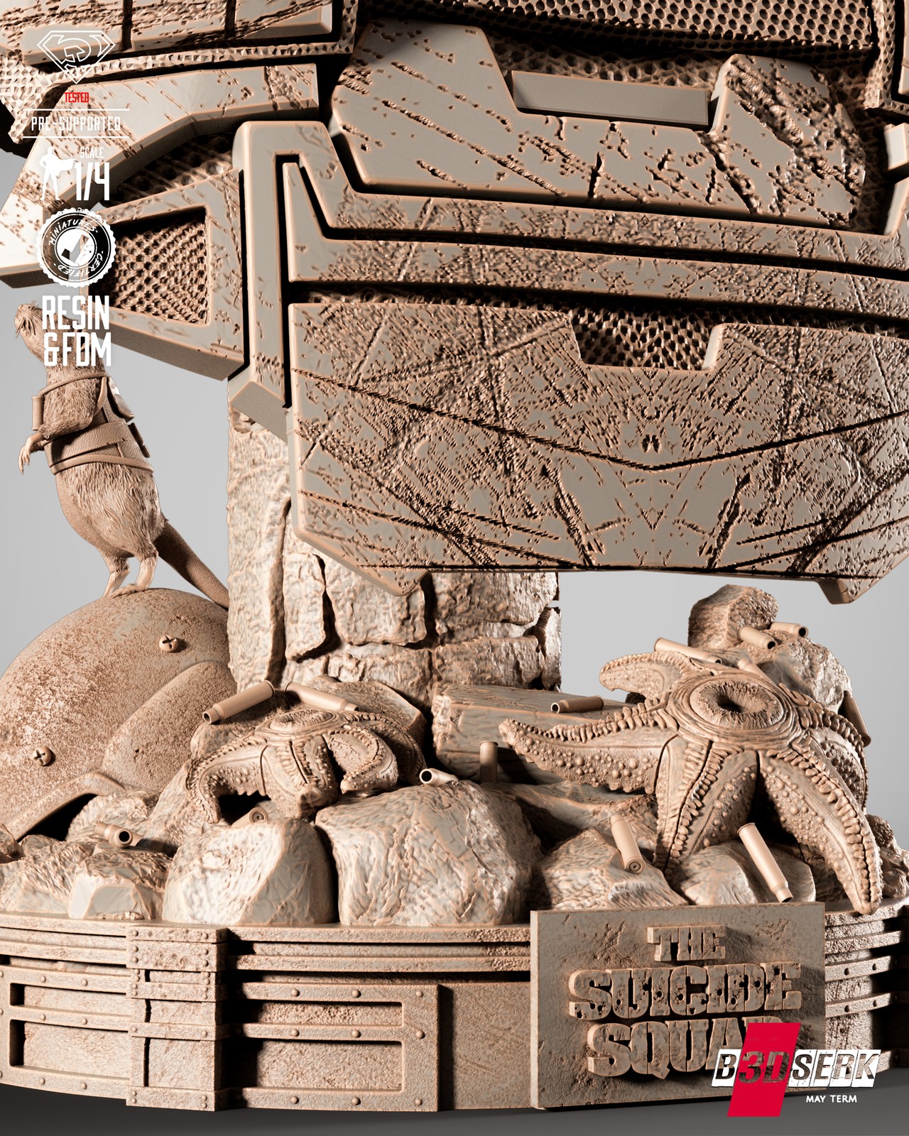 Bloodsport Portrait Bust - Image 5