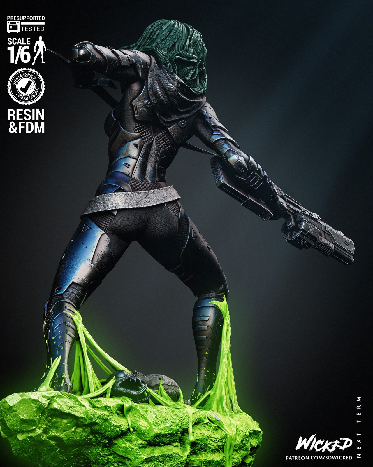 Gamora Comic Version Sculpture - Image 2