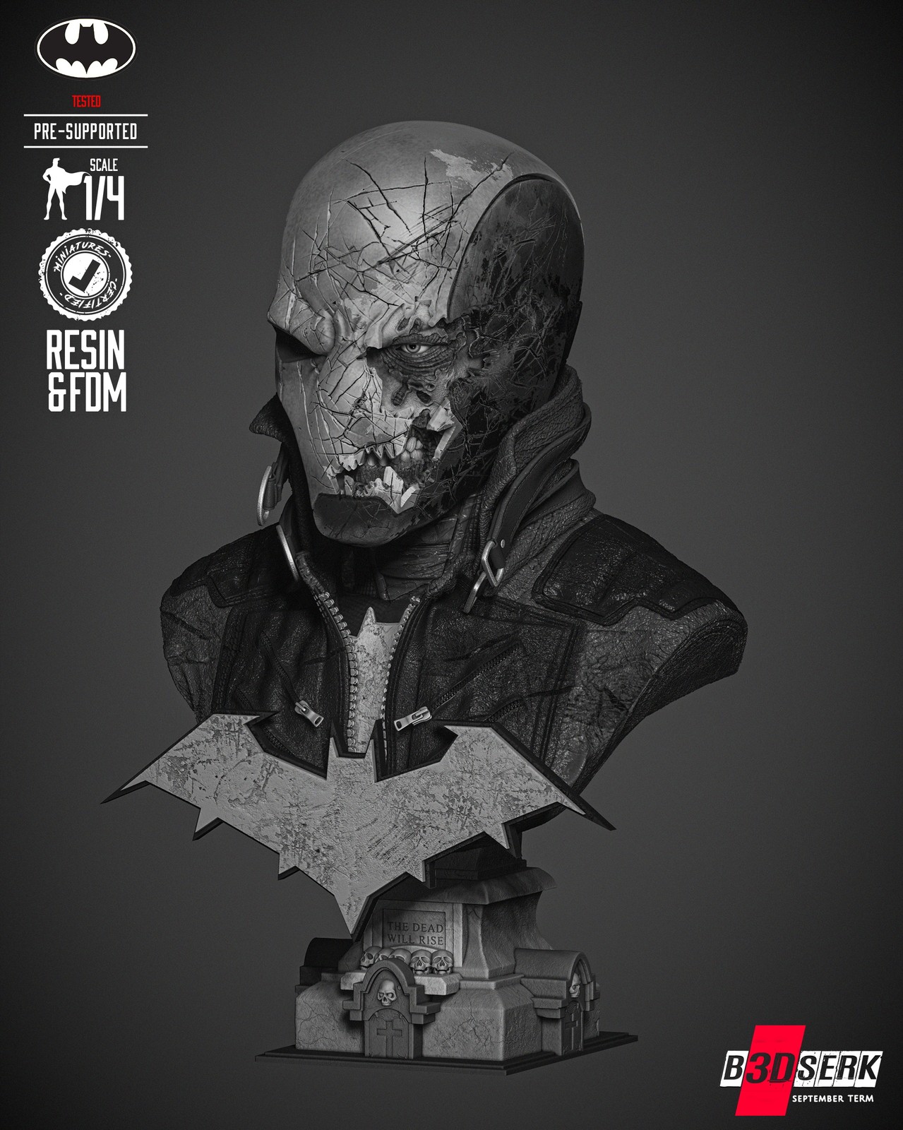 RedHood Bust Portrait Zombie - Image 3