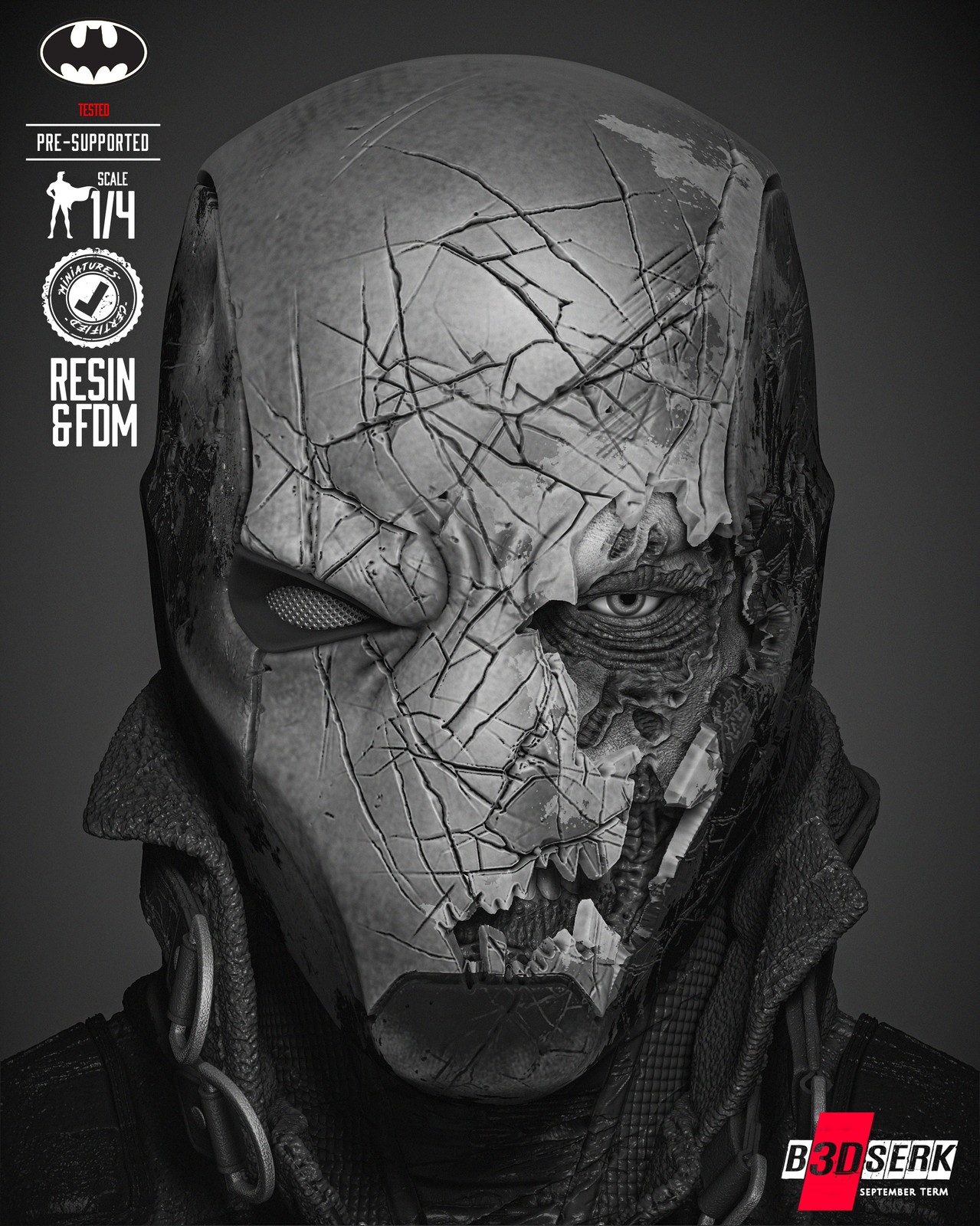 RedHood Bust Portrait Zombie - Image 4