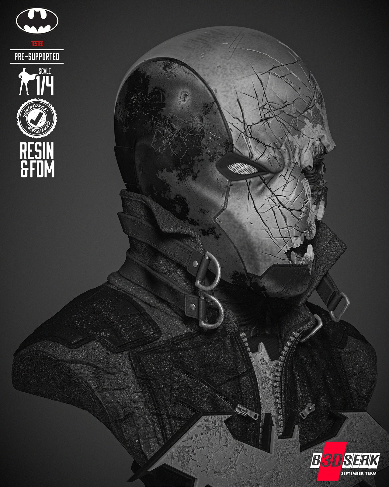 RedHood Bust Portrait Zombie - Image 5
