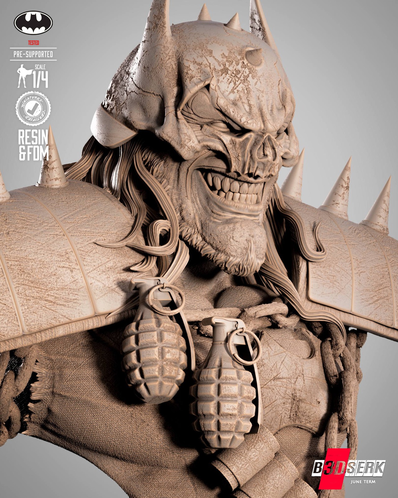 Batman Who Frags Portrait Bust - Image 2