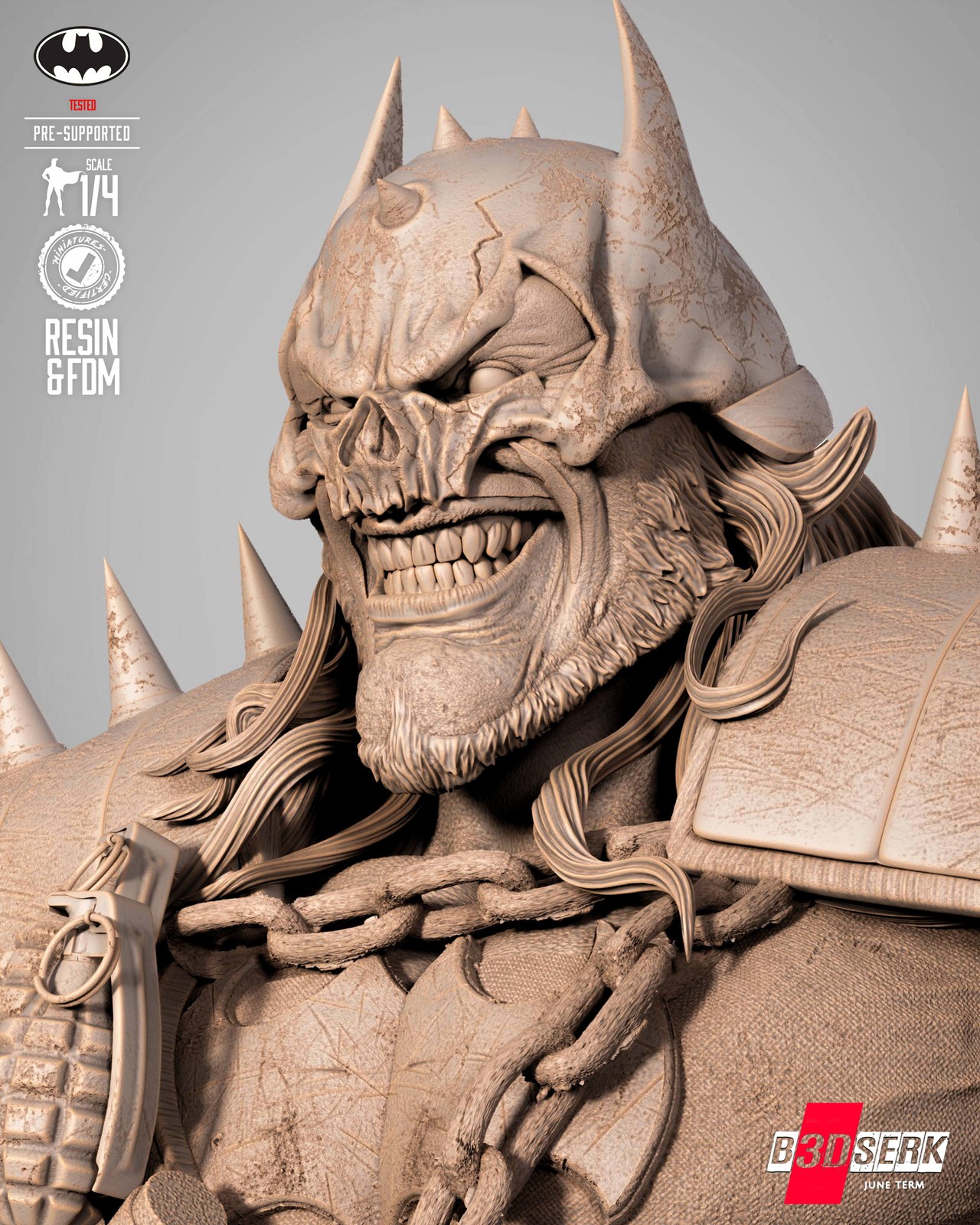 Batman Who Frags Portrait Bust - Image 5