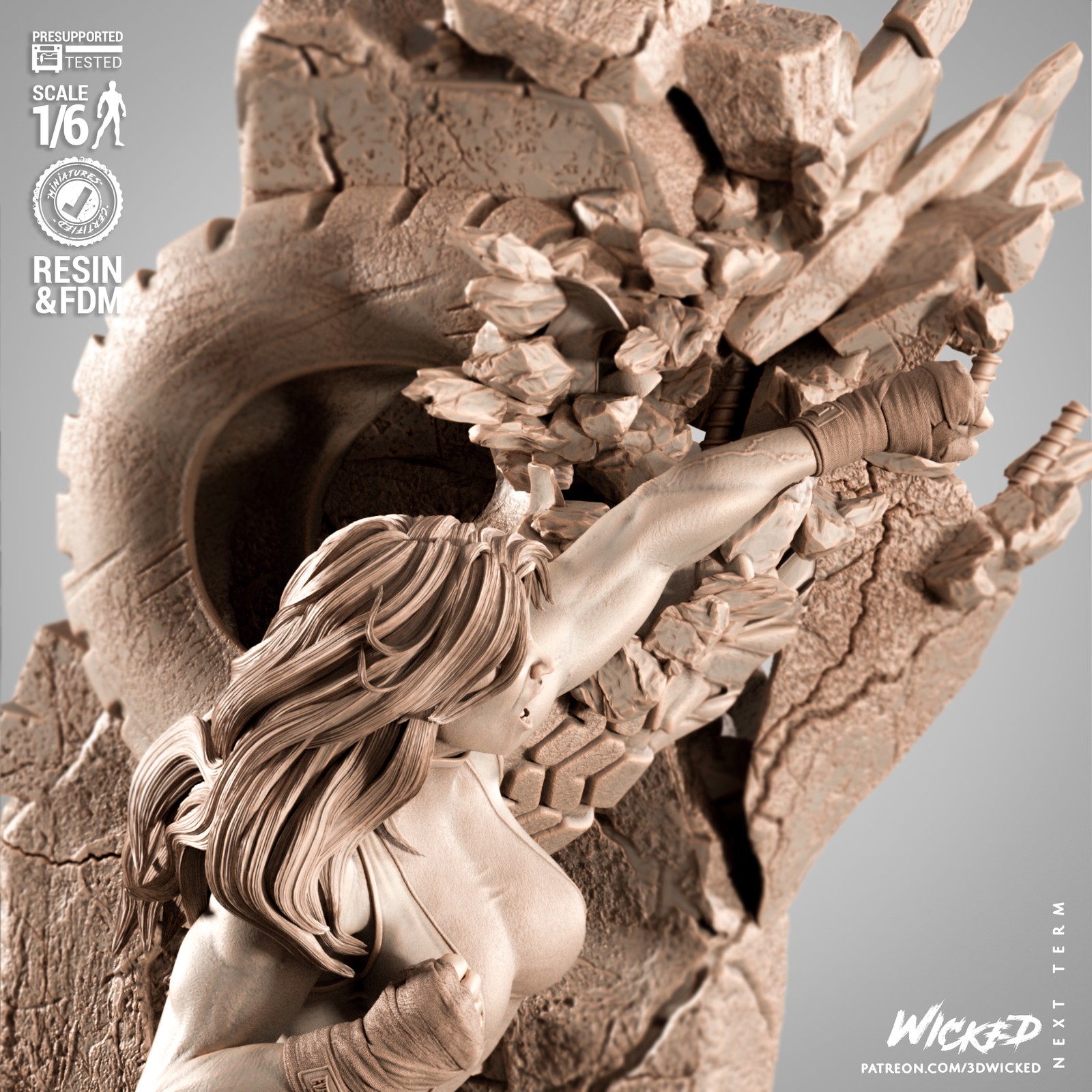 She Hulk Sculpture - Image 3