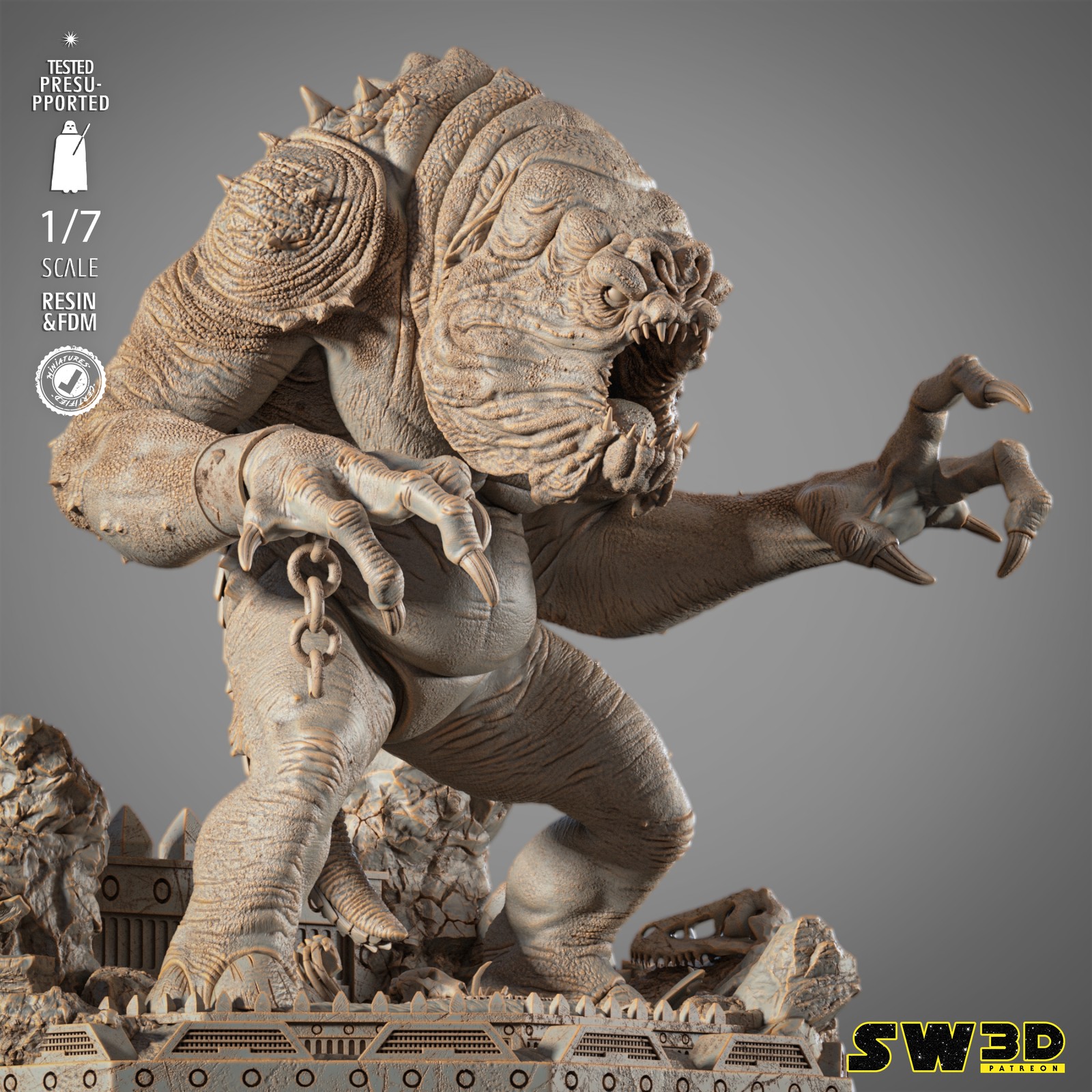 Rancor Sculpture - Image 2