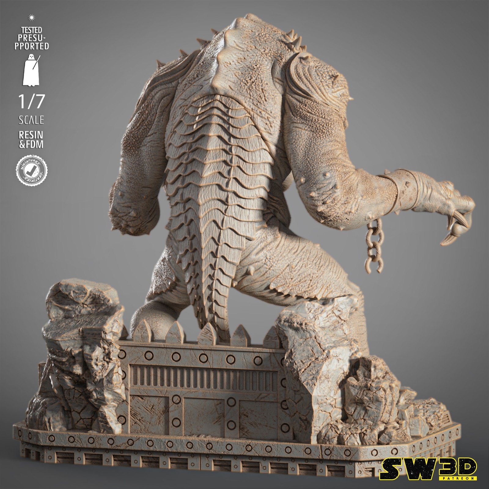 Rancor Sculpture - Image 4