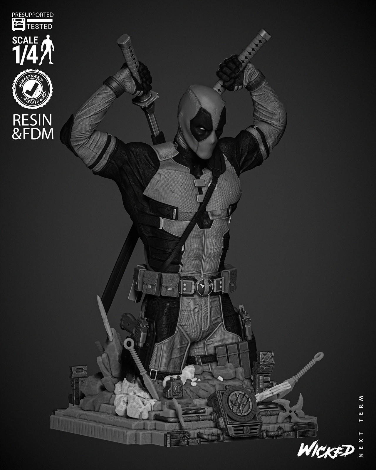 Deadpool 2024 Bust - Image 2